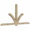 Ekena Millwork Redmond Rough Sawn Timber Gable Bracket, Douglas Fir, 96"W x 48"H x 4"D x 4"F, 12/12 Pitch GBW096X48X0404RED00RDF - alternate 5